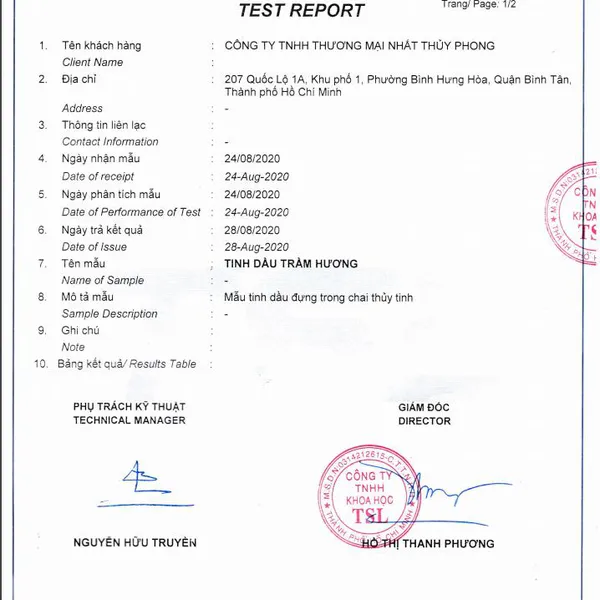 Tinh dầu nước hoa trầm hương phong thủy