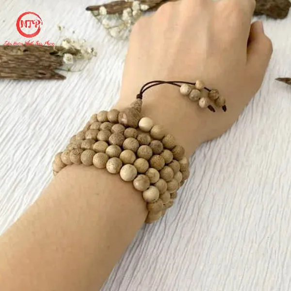 Vòng Chuỗi Trầm Xí Việt Nam 108 Hạt 7 ly
