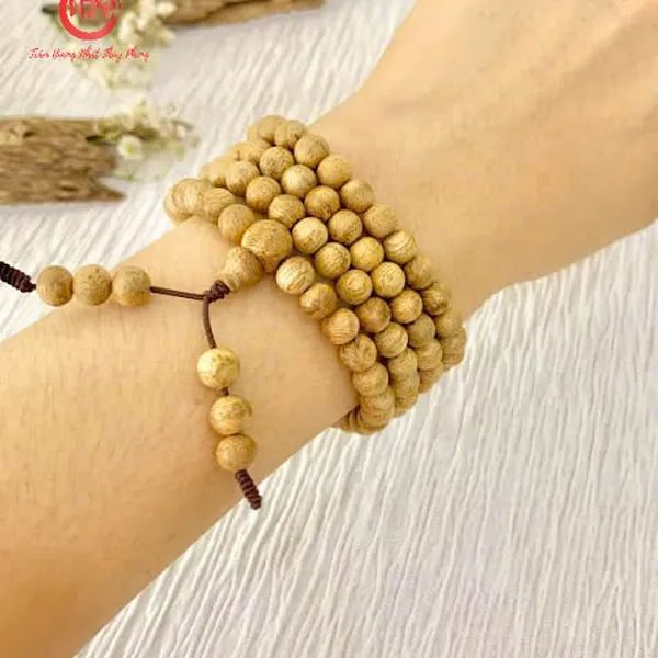Vòng Chuỗi Trầm Xí Việt Nam 108 Hạt 6 Ly