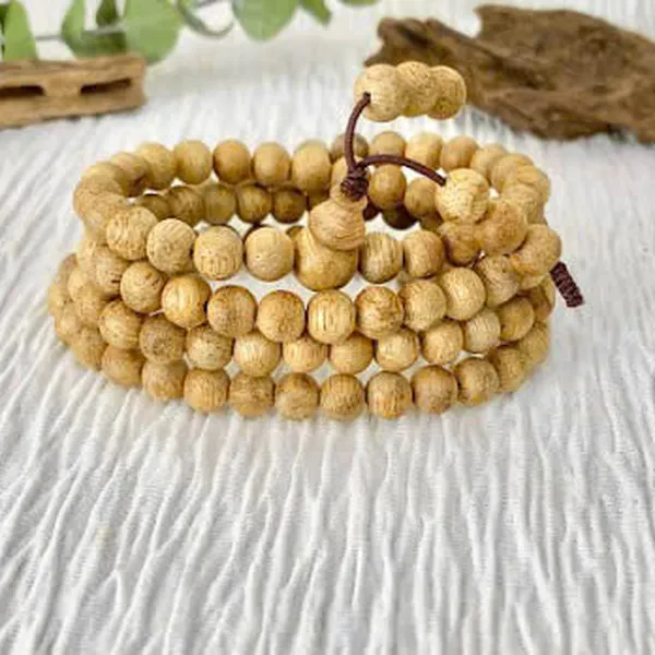 Vòng Chuỗi Trầm Xí Việt Nam 108 Hạt 6 Ly