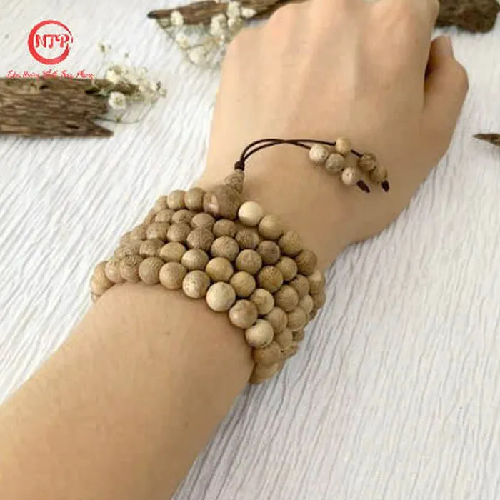 Vòng Chuỗi Trầm Xí Việt Nam 108 Hạt 7 ly