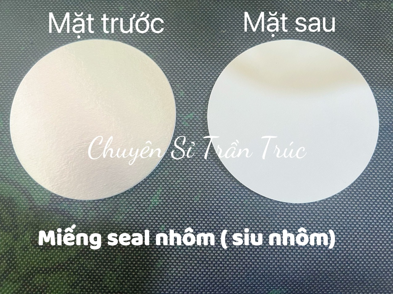 Miếng seal nhôm, siu nhôm, seal hũ nhựa