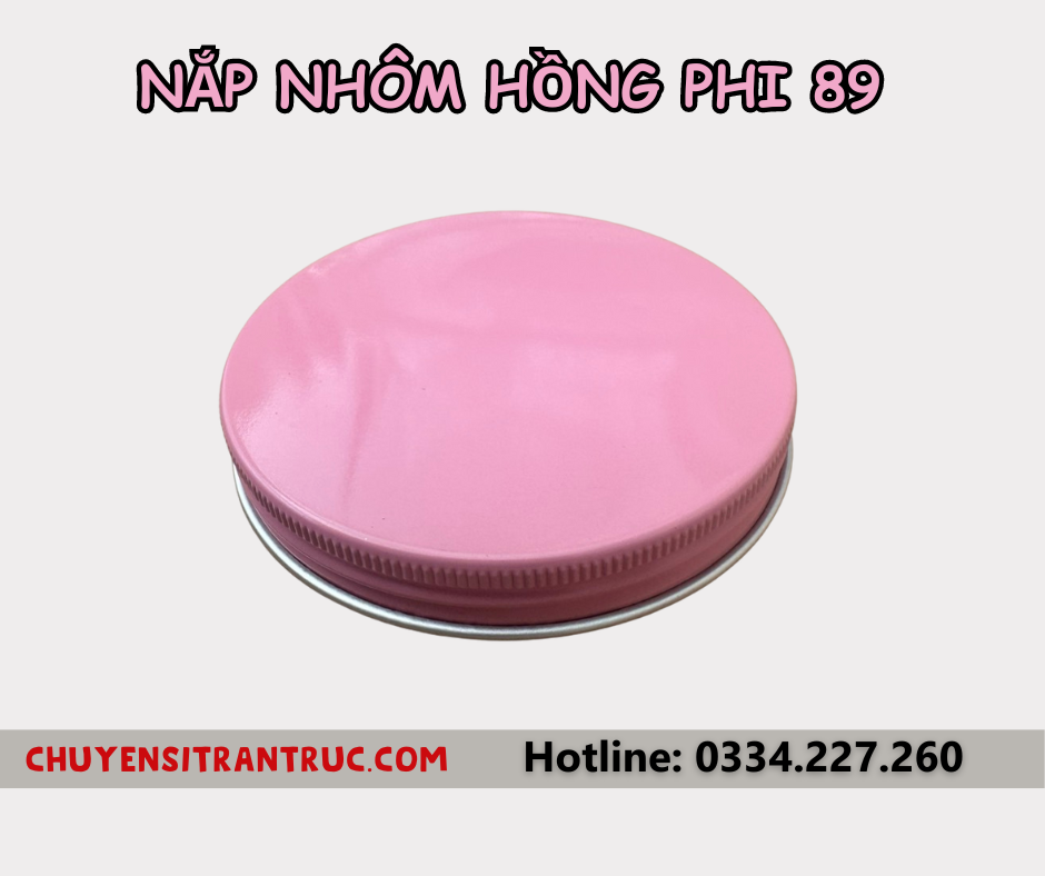 nắp nhôm hồng phi 89 cuộn mép nắp nhôm hồng phi 89 cuộn mép