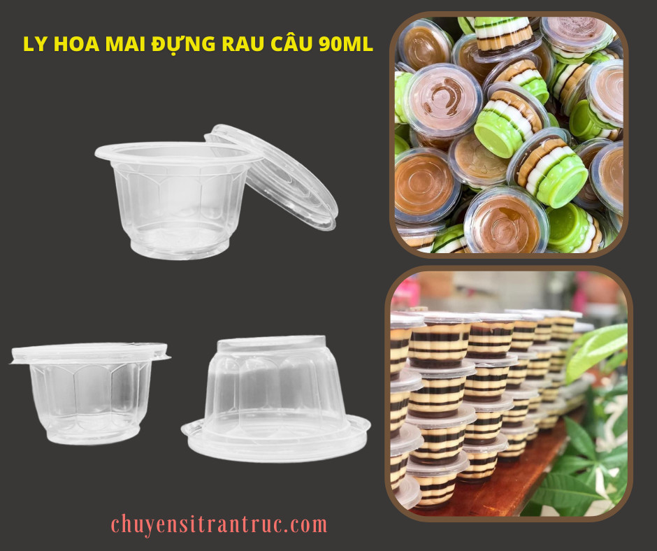 LY NHỰA HOA MAI ĐỰNG RÂU CÂU 90ML, ly nhua hoa mai dung rau cau 90ml LY NHỰA HOA MAI ĐỰNG RÂU CÂU 90ML, ly nhua hoa mai dung rau cau 90ml