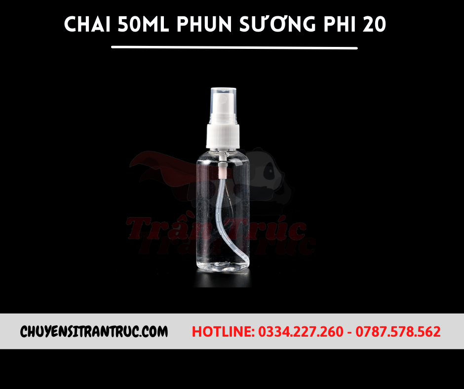 chai 50ml phun sương phi 20