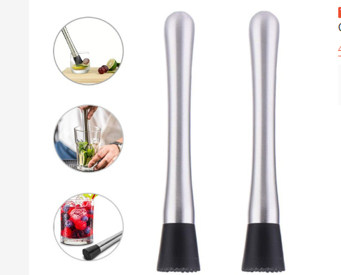 chày bar dầm pha chế, chày pha chế, chày bar inox chày bar dầm pha chế, chày pha chế, chày bar inox