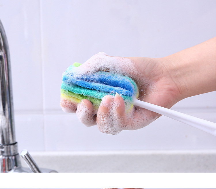 cọ rửa ly vệ sinh dễ dàng, cọ rửa ly nhựa, cọ rửa ly 7 màu tiện lợi cọ rửa ly vệ sinh dễ dàng, cọ rửa ly nhựa, cọ rửa ly 7 màu tiện lợi