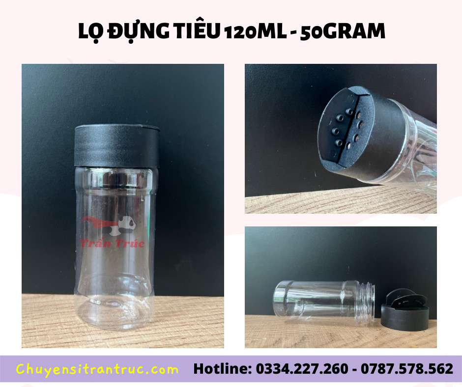 lọ đựng gia vị 120ml