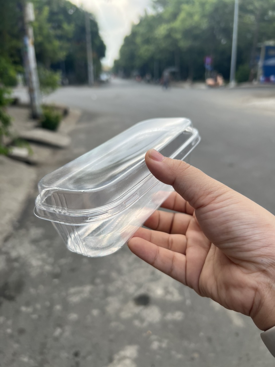 hộp nhựa đựng bánh mousse, panna cotta mã xy599