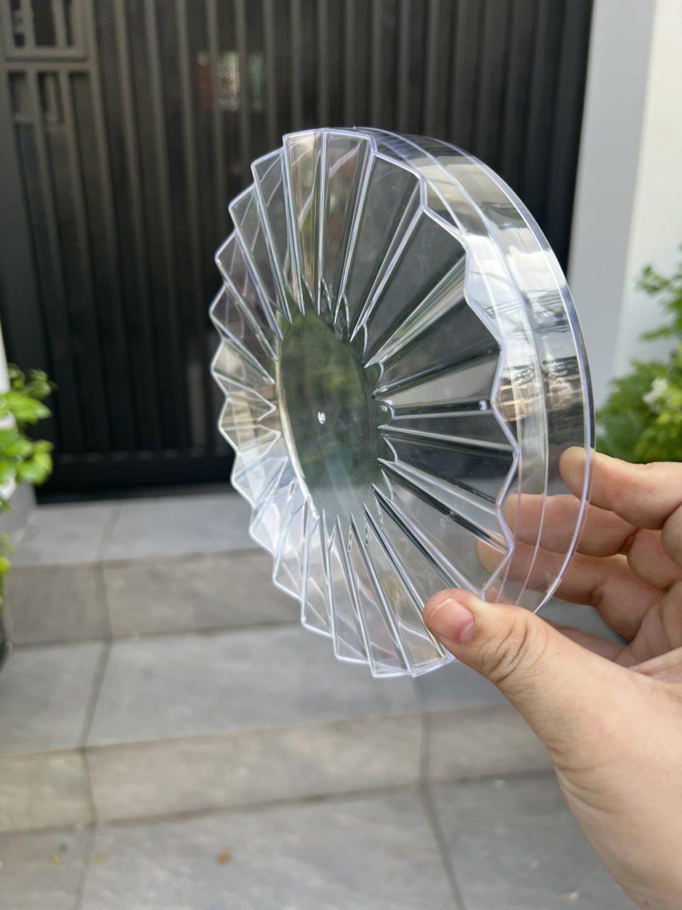 Hộp nhựa mica tròn mã 1375 nắp mặt trời Hộp nhựa mica tròn mã 1375 nắp mặt trời