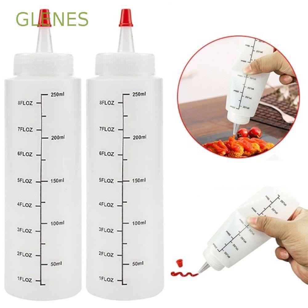 Chai Tương ớt có vòi Bình Nhựa đựng sốt có vạch chia 250ml 700w, chai tuong ot co voi binh nhua dung sot co vach chia 250ml 700w