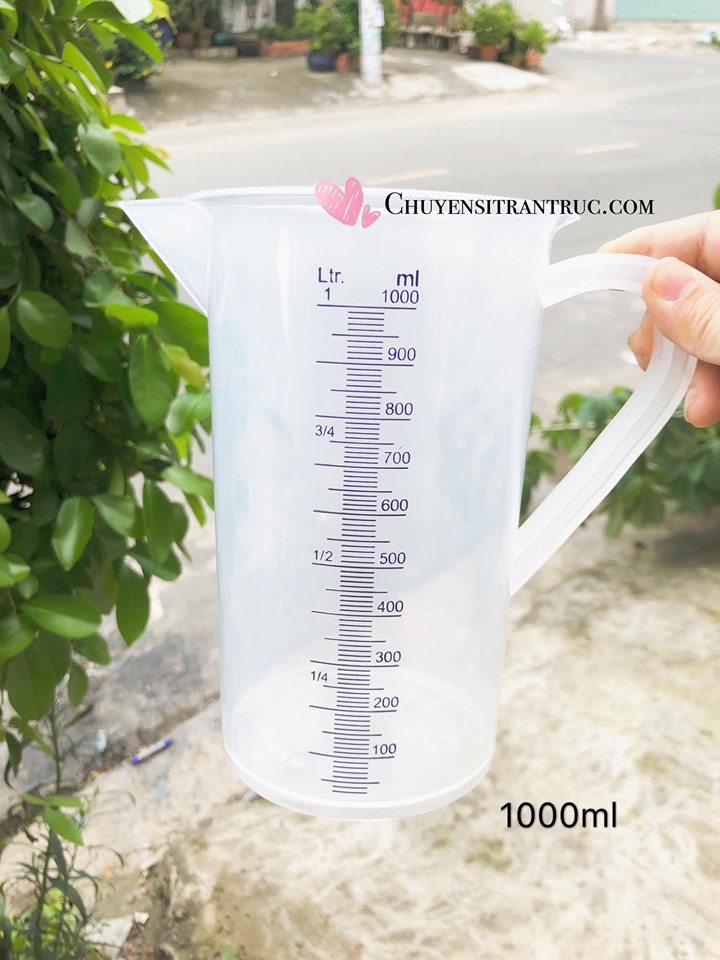 ca đong định lượng 1000ml