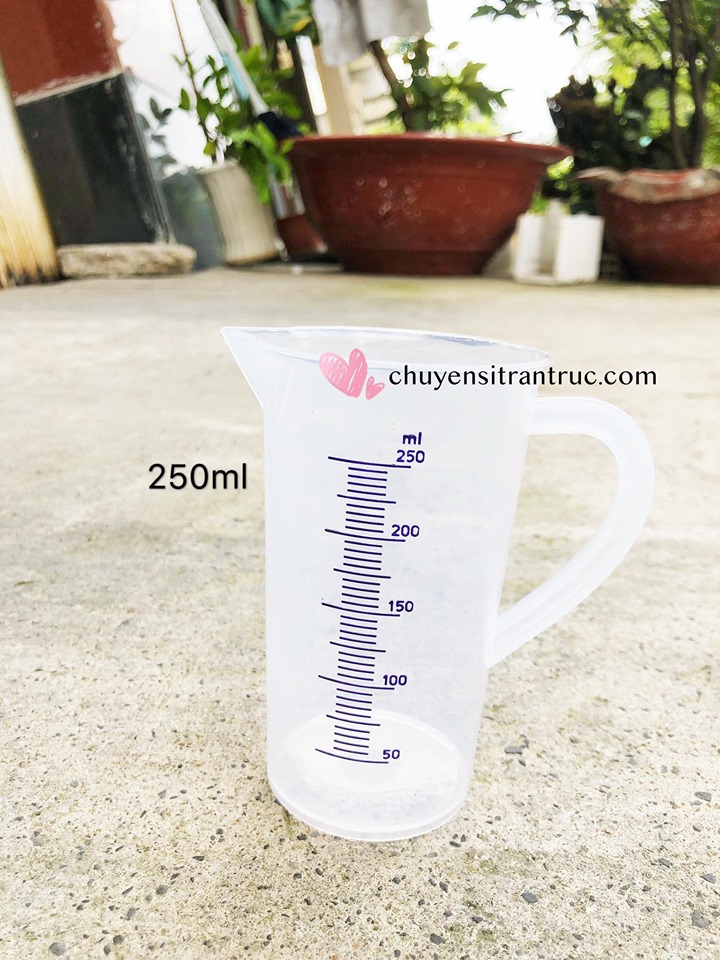 ca đong định lượng 250ml