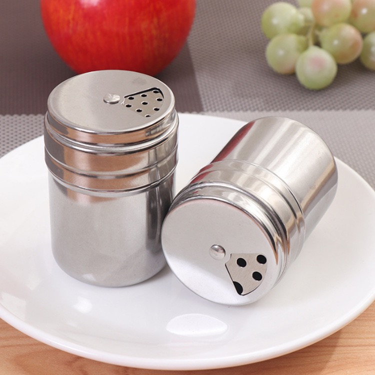 lọ tăm inox, lọ rắc tiêu
