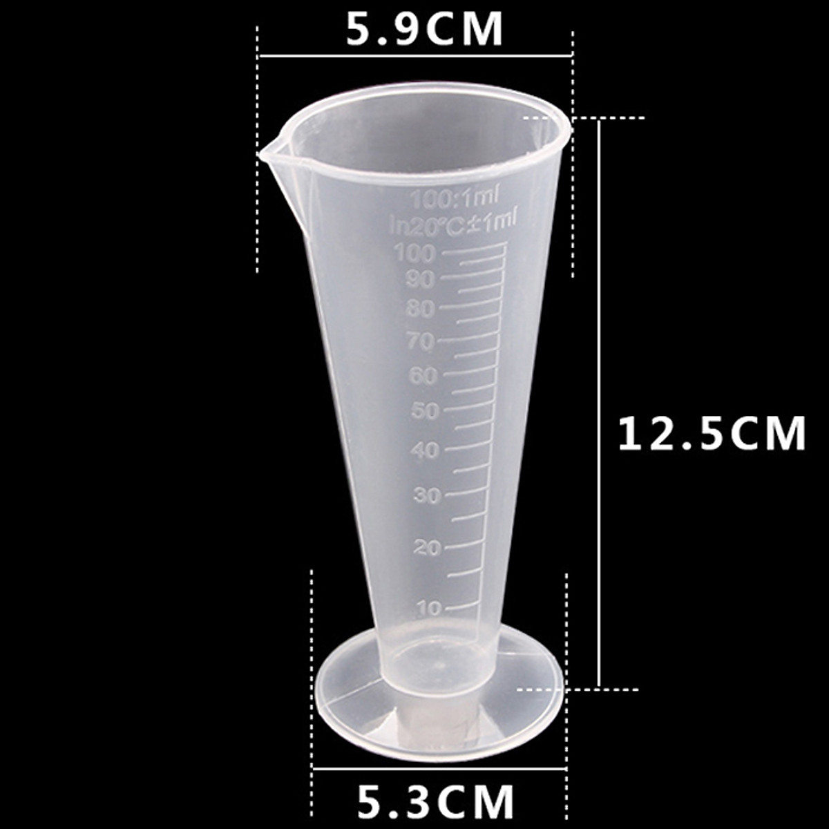 ly đong nhựa 100ml ly đong nhựa 100ml