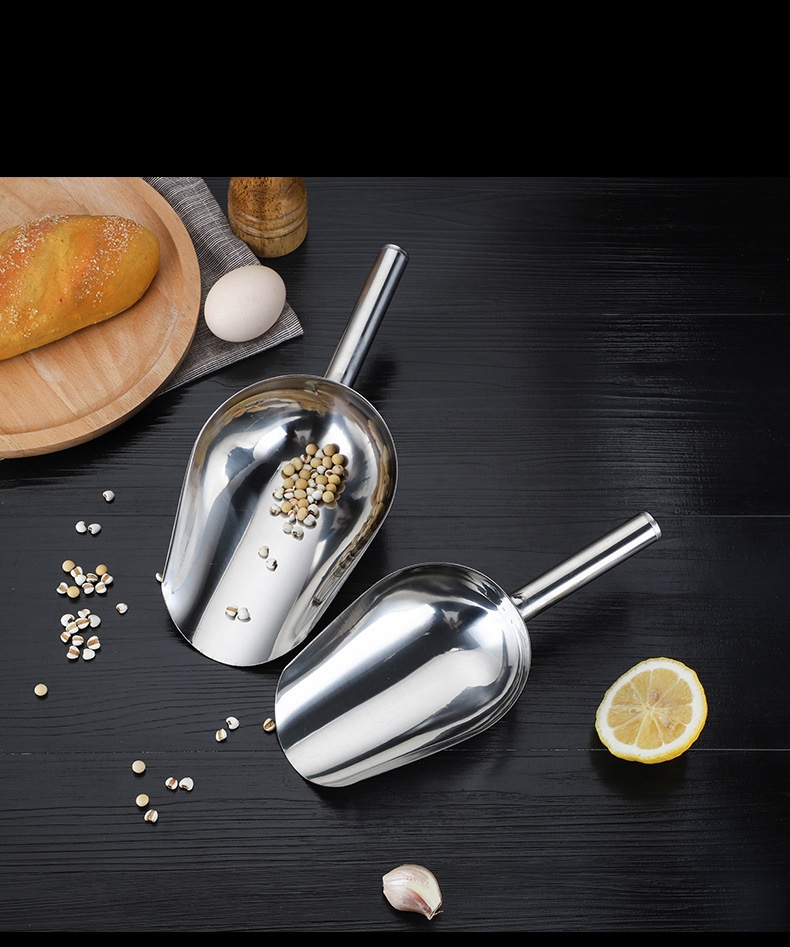 muôi xúc đá bằng inox 304 dày