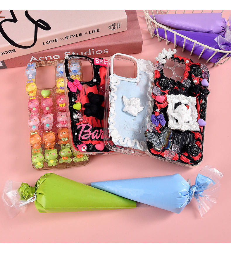 túi nilon bắt kem