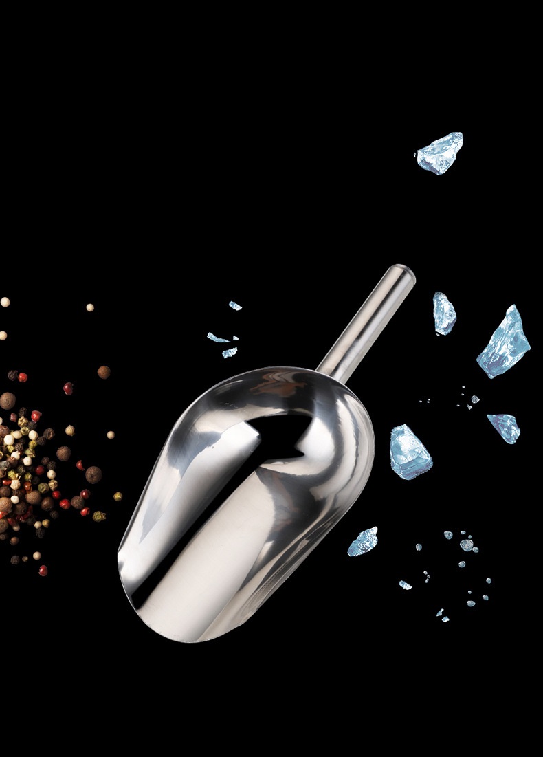 Vá xúc đá inox tiện lợi dùng trong pha chế