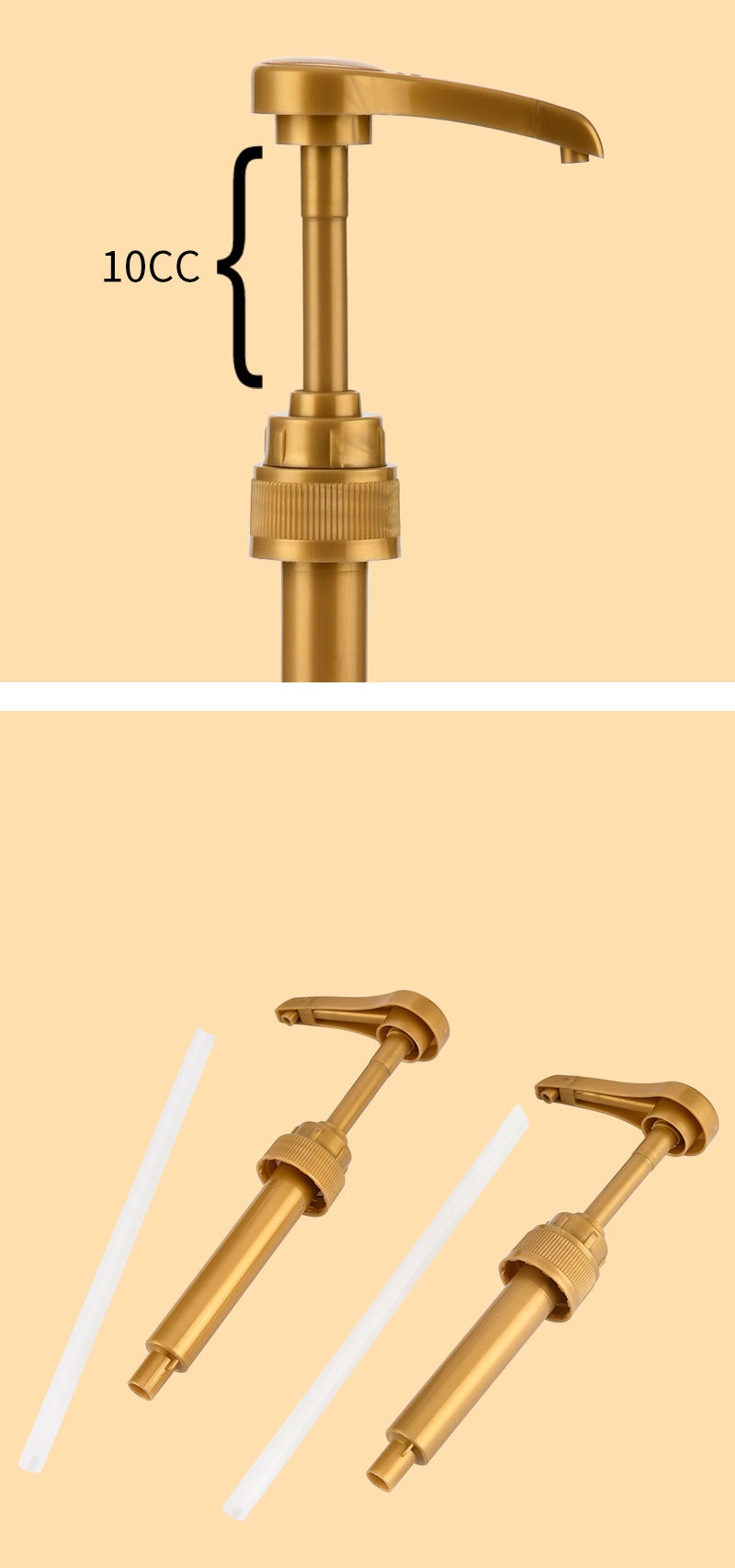 vòi bơm siro màu vàng dành cho torani vòi bơm siro màu vàng dành cho torani