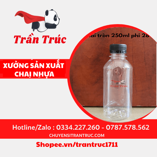 XƯỞNG SÀN XUẤT CHAI NHỰA VUÔNG 250ML GIÁ SỈ RẺ TẬN …