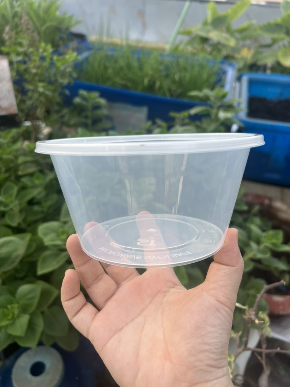 thố nhựa tròn 700ml