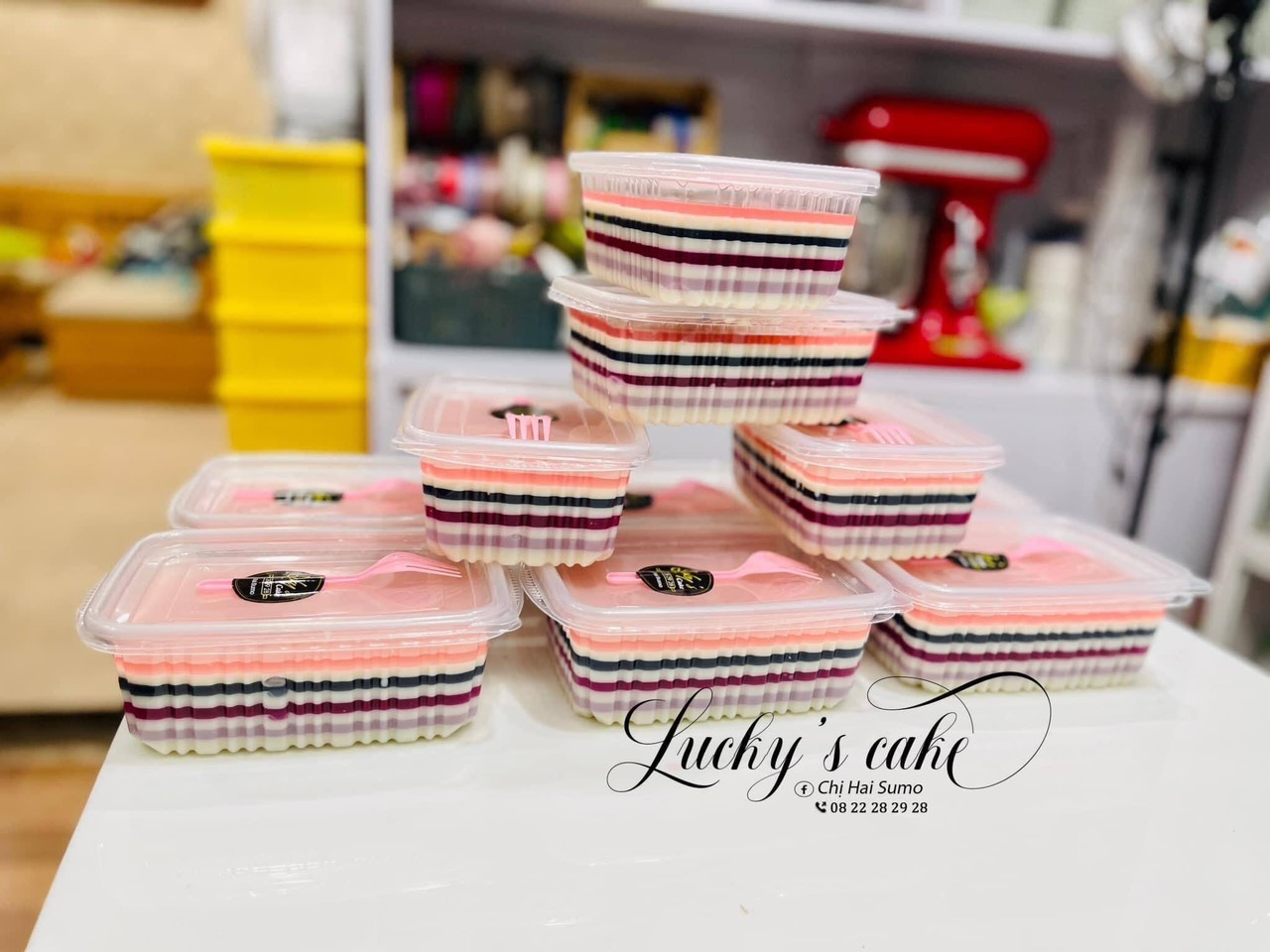 Hộp nhựa rau câu 700ml