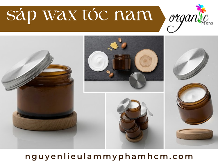 SÁP WAX TÓC NAM TẠO KIỂU CHUYÊN NGHIỆP CHUẨN SALON NGAY TẠI NHÀ