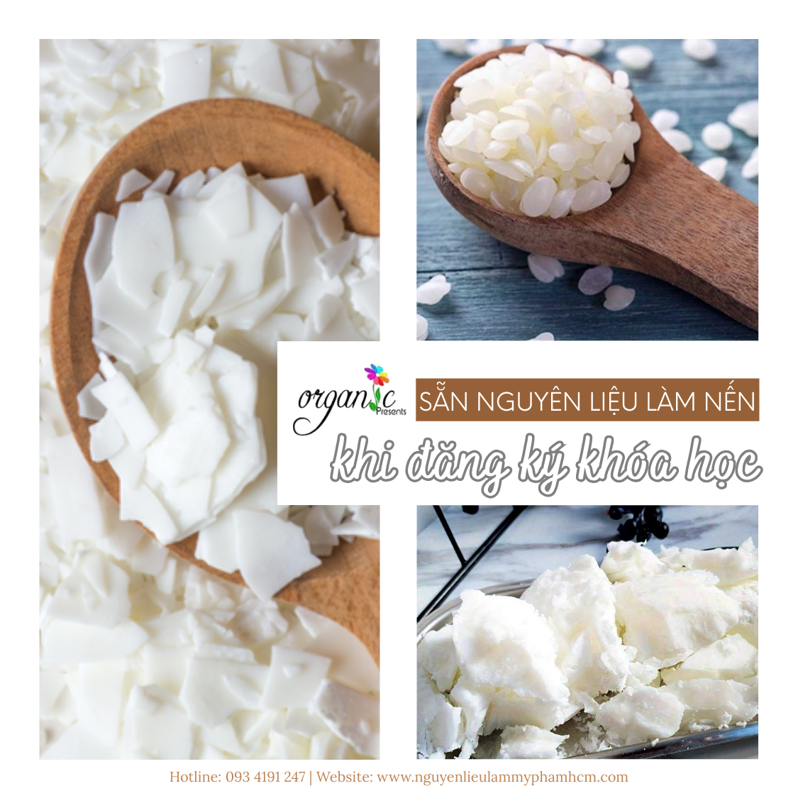 Khóa học làm nến thơm nâng cao