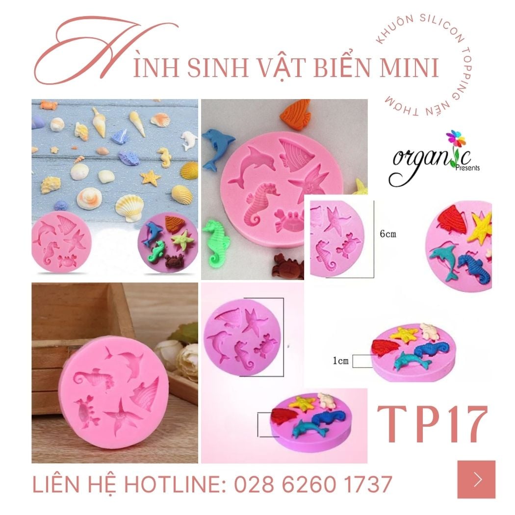 Hình sinh vật biển mini (TP17)