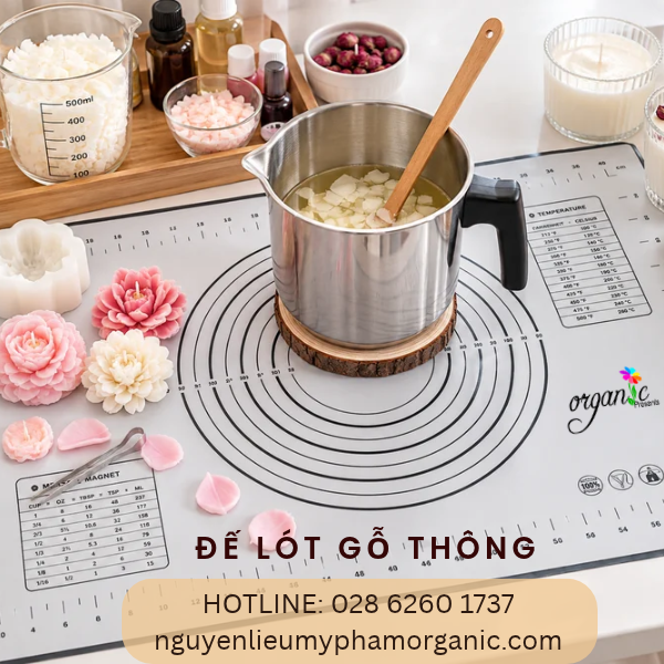 ĐẾ LÓT GỖ THÔNG TRÒN (8 - 10 CM)