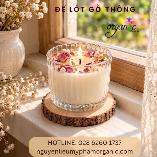 ĐẾ LÓT GỖ THÔNG TRÒN (8 - 10 CM)