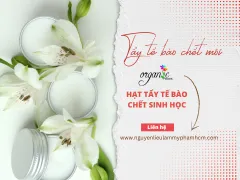 CÁCH LÀM TẨY TẾ BÀO CHẾT MÔI VỚI HẠT TẨY TẾ BÀO CHẾT SINH HỌC