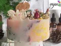 HƯỚNG DẪN CÁCH LÀM NẾN THƠM HOA CỎ XINH LUNG LINH (FLOWER BOUQUET CANDLE)