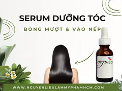 CÁCH LÀM SERUM DƯỠNG BÓNG TÓC & VÀO NẾP