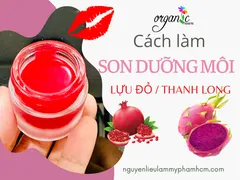 CÁCH LÀM SON DƯỠNG LỰU ĐỎ / THANH LONG TỪ PHÔI SON CHỈ VỚI 3 BƯỚC