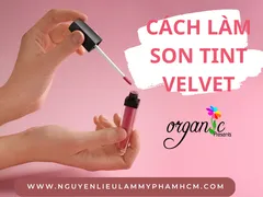 CÁCH LÀM SON TINT VELVET NỀN NƯỚC MÁT NHẸ
