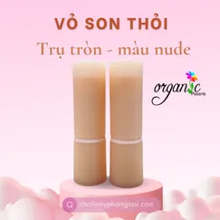 VỎ SON THỎI (TRỤ TRÒN - CAM NUDE)