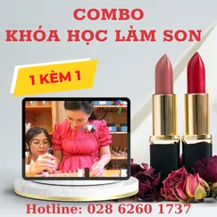 (TRỰC TIẾP - 1 KÈM 1) COMBO KHÓA HỌC LÀM SON