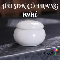 HŨ SON CỔ TRANG MINI (MÀU TRẮNG)