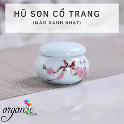 HŨ SON CỔ TRANG (MÀU XANH NHẠT)