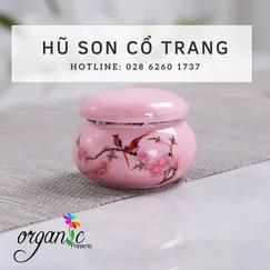 HŨ SON CỔ TRANG (MÀU HỒNG)