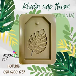 KHUÔN SÁP THƠM (HÌNH CHIẾC LÁ)