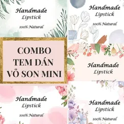 COMBO 45 TEM DÁN VỎ SON MINI