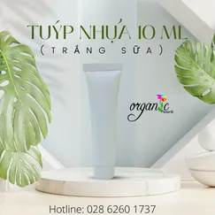 TUÝP NHỰA 10 ML (TRẮNG SỮA)