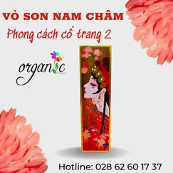 VỎ SON HANDMADE (NAM CHÂM - IN 3D CỔ TRANG VƯƠNG MIỆN ĐỎ)