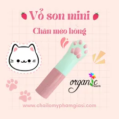 VỎ SON DƯỠNG MINI (CHÂN MÈO HỒNG)