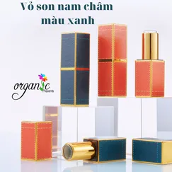 VỎ SON HANDMADE (NAM CHÂM - MÀU XANH)