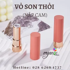 VỎ SON THỎI (TRỤ TRÒN - NẮP CAM)