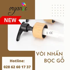 VÒI NHẤN BỌC GỖ
