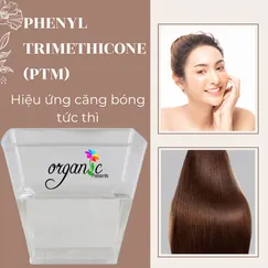 PHENYL TRIMETHICONE (PTM) - HOẠT CHẤT TẠO HIỆU ỨNG CĂNG BÓNG